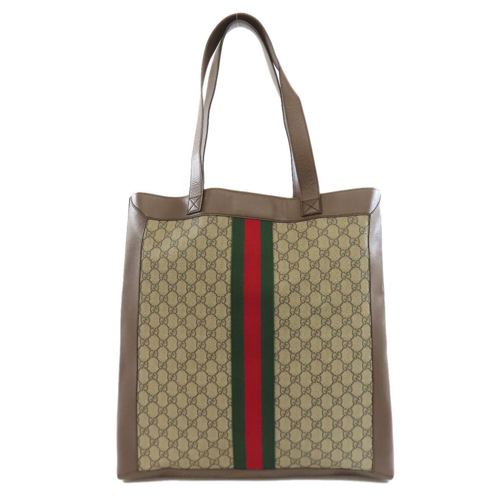 Gucci Supreme Tote Bag GG Ophidia Black